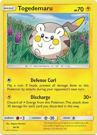26, Fighting[×2], Lightning, Metal[-20], Normal, Promo, Sun & Moon: Trainer Kit - Alolan Raichu Togedemaru (26/30) [Sun & Moon: Trainer Kit - Alolan Raichu] - Trading Card World