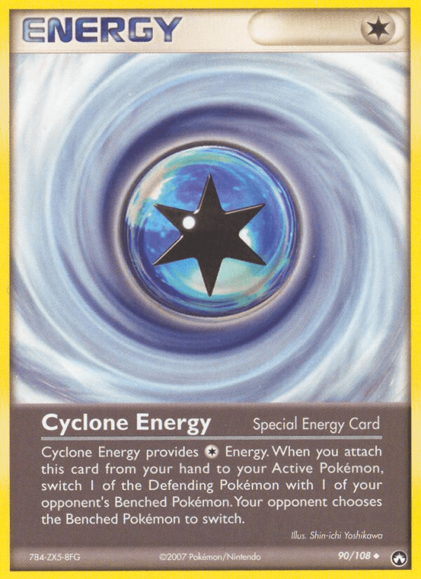 90, Energy, EX: Power Keepers, Normal, Uncommon Cyclone Energy (90/108) [EX: Power Keepers] - Trading Card World