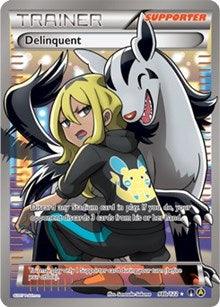 98b, Holofoil, Promo, Supporter, XY: BREAKpoint Delinquent (98b/122) (Full Art) (Alternate Art Promo) [XY: BREAKpoint] - Trading Card World