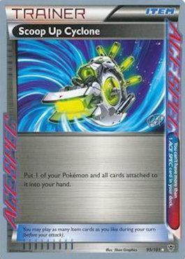 95, Item, Normal, Rare Ace, World Championships 2015 Scoop Up Cyclone (95/101) (The Flying Hammer - Rowan Stavenow) [World Championships 2015] - Trading Card World