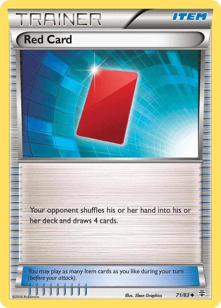 71, Item, Normal, Reverse Holofoil, Uncommon, XY: Generations Red Card (71/83) [XY: Generations] - Trading Card World