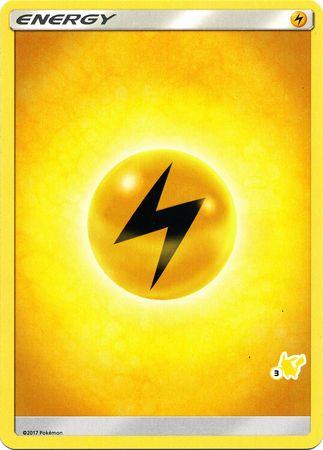 Battle Academy 2020, Lightning, Normal, Promo Lightning Energy (Pikachu Stamp #3) [Battle Academy 2020] - Trading Card World