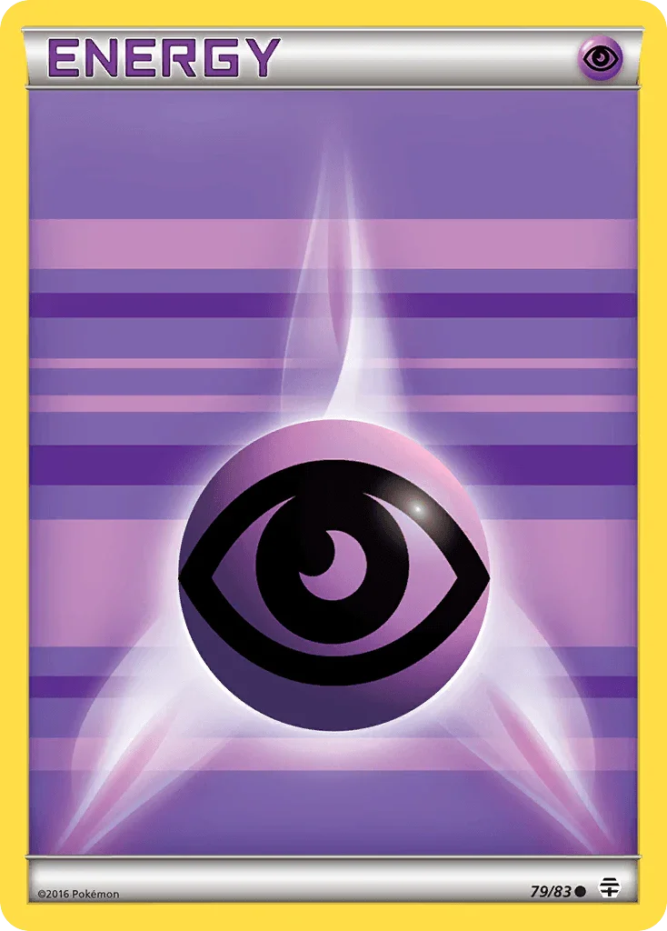 79, Basic Psychic Energy, Common, Normal, Reverse Holofoil, XY: Generations Psychic Energy (79/83) [XY: Generations] - Trading Card World