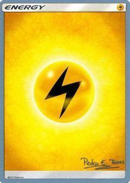 Common, Lightning, Normal, World Championships 2018 Lightning Energy (Dragones y Sombras - Pedro Eugenio Torres) [World Championships 2018] - Trading Card World