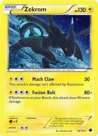 39, Black & White: Plasma Freeze, Fx2, Holofoil, Lightning, Promo Zekrom (39/116) (Cosmos Holo) [Black & White: Plasma Freeze] - Trading Card World