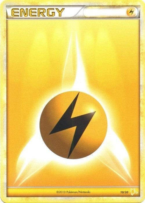 10, HeartGold & SoulSilver: Trainer Kit - Raichu, Lightning, Normal, Promo Lightning Energy (10/30) [HeartGold & SoulSilver: Trainer Kit - Raichu] - Trading Card World