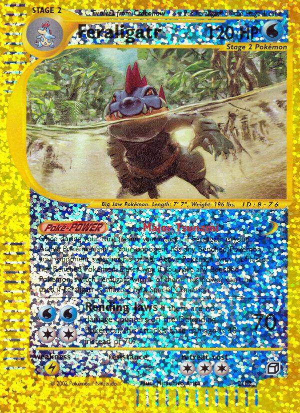 Box Topper, Lightning[×2], Promo, Reverse Holofoil, Water Feraligatr (2/12) [Box Topper] - Trading Card World