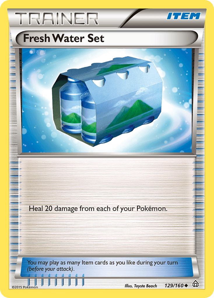 129, Item, Normal, Reverse Holofoil, Uncommon, XY: Primal Clash Fresh Water Set (129/160) [XY: Primal Clash] - Trading Card World