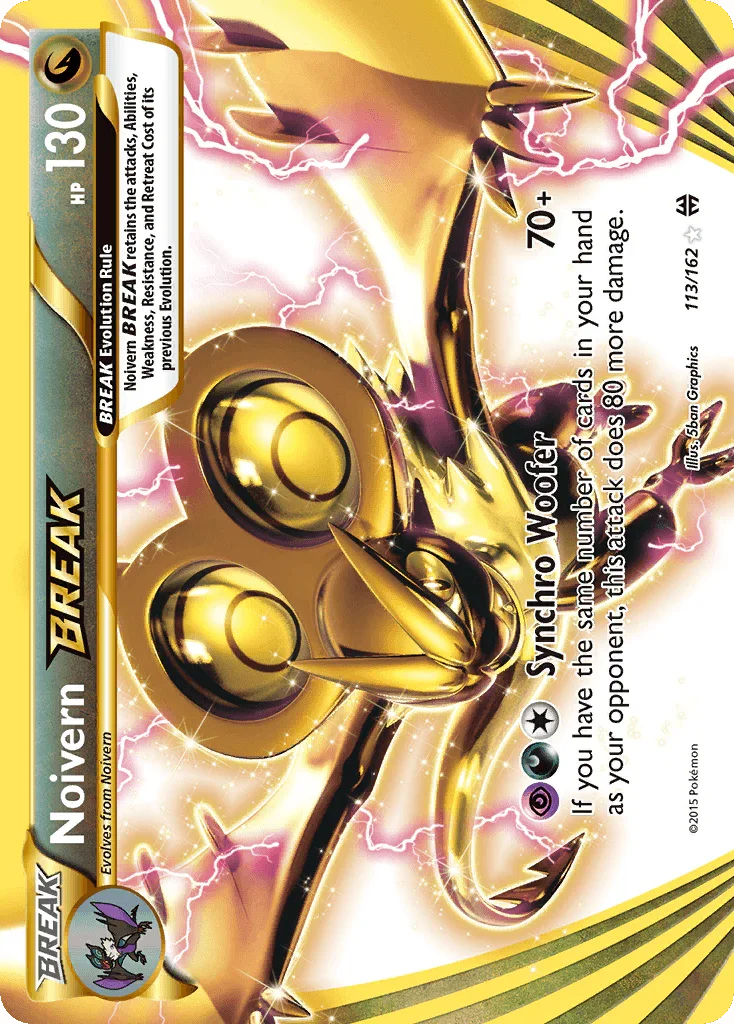 113, Dragon, Holofoil, Ultra Rare, XY: BREAKthrough Noivern BREAK (113/162) [XY: BREAKthrough] - Trading Card World