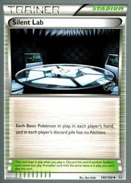 140, Normal, Stadium, Uncommon, World Championships 2015 Silent Lab (140/160) (The Flying Hammer - Rowan Stavenow) [World Championships 2015] - Trading Card World