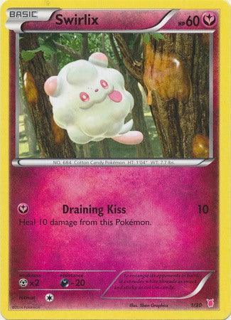 Darkness[-20], Fairy, Metal[×2], Normal, Promo, XY: Trainer Kit 1 - Wigglytuff Swirlix (1/30) [XY: Trainer Kit 1 - Wigglytuff] - Trading Card World
