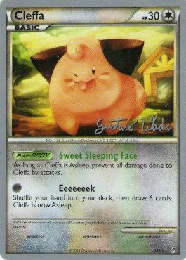 24, Colorless, Normal, Rare, World Championships 2011 Cleffa (24/95) (Megazone - Gustavo Wada) [World Championships 2011] - Trading Card World