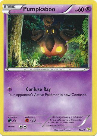 18, Darkness[×2], Fighting[-20], Normal, Promo, Psychic, XY: Trainer Kit - Noivern Pumpkaboo (18/30) [XY: Trainer Kit - Noivern] - Trading Card World