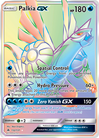 Palkia GX (132/131) [Sun & Moon: Forbidden Light]