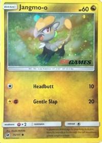 75, Dragon, Holofoil, Promo, Sun & Moon: Crimson Invasion, Yx2 Jangmo-o (75/111) (Cosmos Holo) (EB Games Promo) [Sun & Moon: Crimson Invasion] - Trading Card World