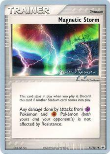 91, Normal, Stadium, Uncommon, World Championships 2004 Magnetic Storm (91/101) (Team Rushdown - Kevin Nguyen) [World Championships 2004] - Trading Card World