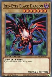 1st Edition, Common, Dark, Dragon, Normal Monster, Speed Duel: Battle City Box Red-Eyes Black Dragon [SBCB-EN167] Common - Trading Card World