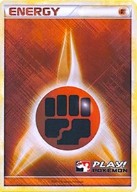 Fighting Energy (2010 Play Pokemon Promo) [League & Championship Cards]