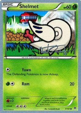 Common, Fire[×2], Grass, Normal, World Championships 2014 Shelmet (7/101) (Trevgor - Trent Orndorff) [World Championships 2014] - Trading Card World