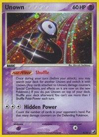 EX: Unseen Forces, Holo Rare, Holofoil, Psychic Unown (B) (B/28) [EX: Unseen Forces] - Trading Card World