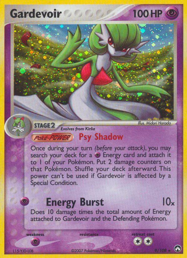 EX: Power Keepers, Normal, Psychic, Psychic[×2], Rare Gardevoir (9/108) (Theme Deck Exclusive) [EX: Power Keepers] - Trading Card World