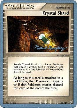 122, Normal, Pokémon Tool, Uncommon, World Championships 2005 Crystal Shard (122/144) (King of the West - Michael Gonzalez) [World Championships 2005] - Trading Card World