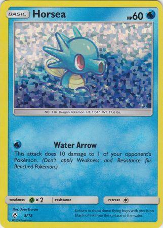 Grass[×2], Holofoil, McDonald's Promos: 2018 Collection, Promo, Water Horsea (3/12) [McDonald's Promos: 2018 Collection] - Trading Card World