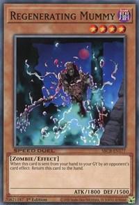 1st Edition, Common, Dark, Effect Monster, Speed Duel: Battle City Box, Zombie Regenerating Mummy [SBCB-EN177] Common - Trading Card World