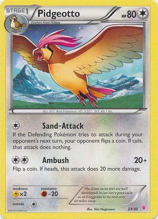 23, Colorless, Fighting[-20], Lightning[×2], Normal, Promo, XY: Trainer Kit 1 - Wigglytuff Pidgeotto (23/30) [XY: Trainer Kit 1 - Wigglytuff] - Trading Card World