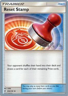 206, Item, Normal, Uncommon, World Championships 2019 Reset Stamp (206/236) (Pikarom Judge - Haruki Miyamoto) [World Championships 2019] - Trading Card World