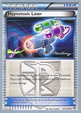 123, Item, Normal, Uncommon, World Championships 2015 Hypnotoxic Laser (123/135) (Punches 'n' Bites - Patrick Martinez) [World Championships 2015] - Trading Card World