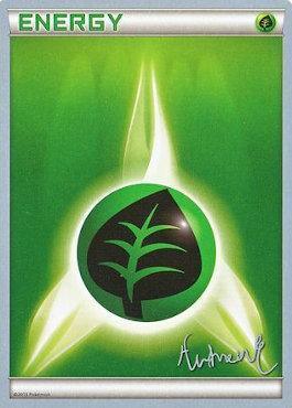 Common, Grass, Normal, World Championships 2014 Grass Energy (Emerald King - Andrew Estrada) [World Championships 2014] - Trading Card World