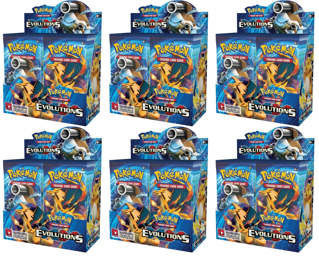 XY: Evolutions - Booster Box Case – Trading Card World XY: Evolutions - Booster Box Case – Trading Card World