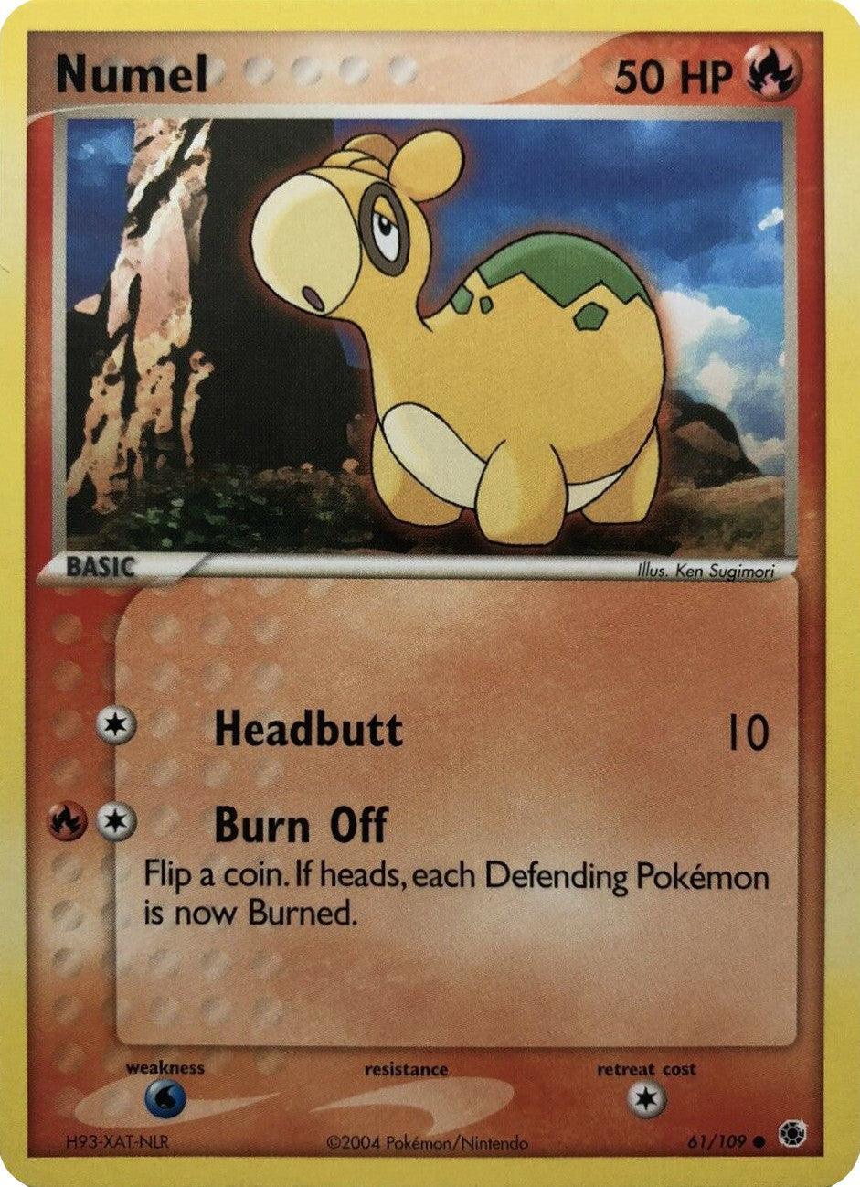 61, Common, EX: Battle Stadium, Fire, Normal, Water[×2] Numel (61/109) [EX: Battle Stadium] - Trading Card World
