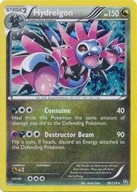 98, Black & White: Dragons Exalted, Dragon, Holo Rare, Holofoil, Ox2 Hydreigon (98/124) (Cosmos Holo) (Blister Exclusive) [Black & White: Dragons Exalted] - Trading Card World