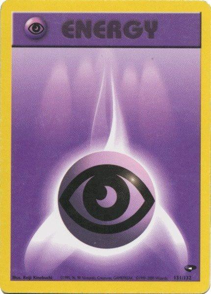 131, Common, Gym Challenge Unlimited, Normal, Psychic Psychic Energy (131/132) [Gym Challenge Unlimited] - Trading Card World