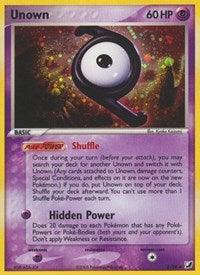 EX: Unseen Forces, Holo Rare, Holofoil, Psychic Unown (Z) (Z/28) [EX: Unseen Forces] - Trading Card World