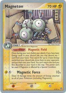 17, Fighting[×2], Lightning, Metal[-30], Normal, Rare, World Championships 2004 Magneton (17/97) (Rocky Beach - Reed Weichler) [World Championships 2004] - Trading Card World