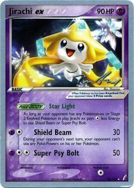 94, Normal, Psychic, Rare, World Championships 2007 Jirachi ex (94/100) (Legendary Ascent - Tom Roos) [World Championships 2007] - Trading Card World