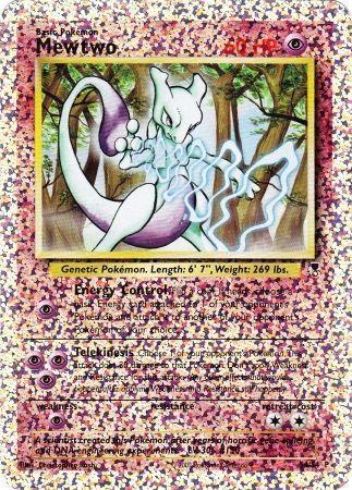 Box Topper, Promo, Psychic, Psychic[×2], Reverse Holofoil, S4 Mewtwo (S4/S4) [Box Topper] - Trading Card World
