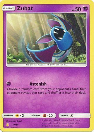 11, Fighting[-20], Lightning[×2], Normal, Promo, Psychic, Sun & Moon: Trainer Kit - Alolan Raichu Zubat (11/30) [Sun & Moon: Trainer Kit - Alolan Raichu] - Trading Card World