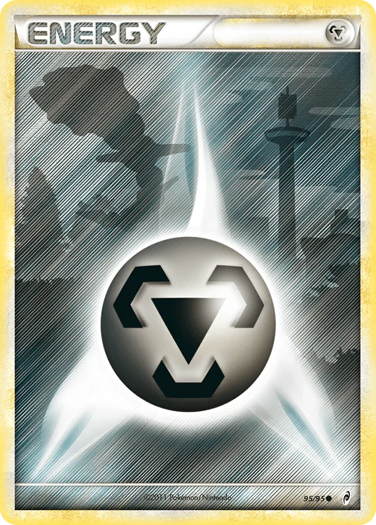 95, Common, Energy, HeartGold & SoulSilver: Call of Legends, Holofoil Metal Energy (95/95) [HeartGold & SoulSilver: Call of Legends] - Trading Card World