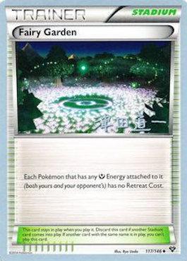 117, Normal, Stadium, Uncommon, World Championships 2014 Fairy Garden (117/146) (Crazy Punch - Michikazu Tsuda) [World Championships 2014] - Trading Card World