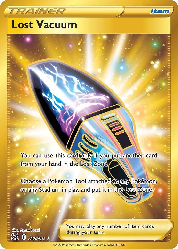 217, Holofoil, Item, Secret Rare, Sword & Shield: Lost Origin Lost Vacuum (217/196) [Sword & Shield: Lost Origin] - Trading Card World
