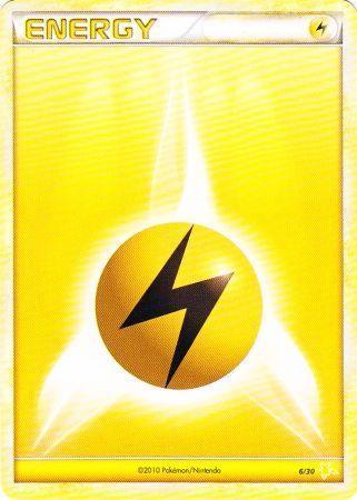 HeartGold & SoulSilver: Trainer Kit - Raichu, Lightning, Normal, Promo Lightning Energy (6/30) [HeartGold & SoulSilver: Trainer Kit - Raichu] - Trading Card World