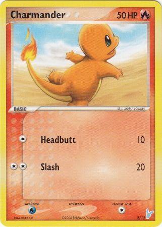 EX: Trainer Kit 2 - Minun, Fire, Normal, Promo, Water[×2] Charmander (2/12) [EX: Trainer Kit 2 - Minun] - Trading Card World