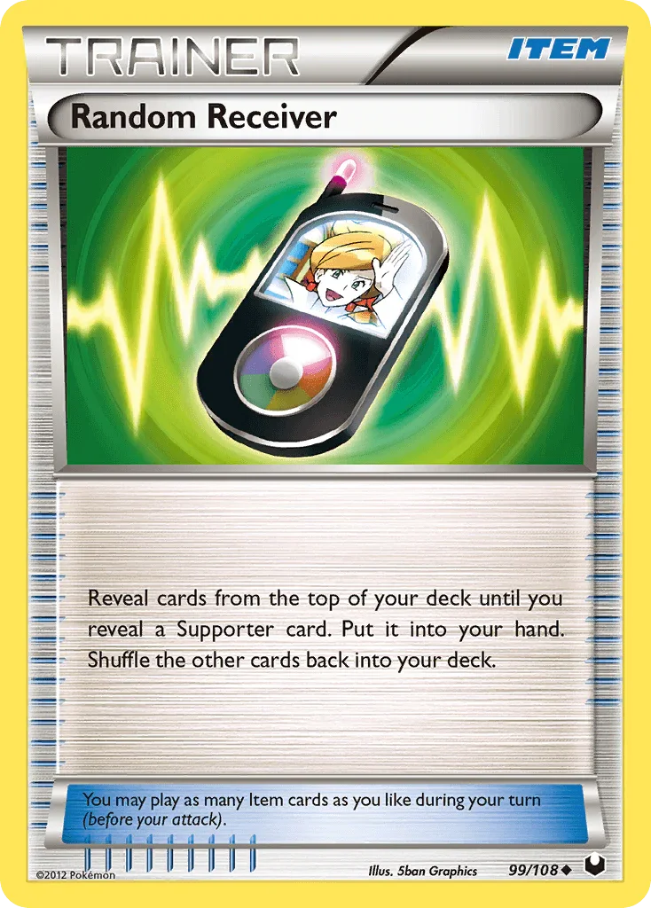 99, Black & White: Dark Explorers, Item, Normal, Reverse Holofoil, Uncommon Random Receiver (99/108) [Black & White: Dark Explorers] - Trading Card World
