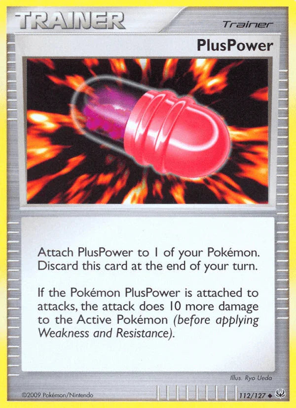 112, Item, Normal, Platinum: Base Set, Reverse Holofoil, Uncommon PlusPower (112/127) [Platinum: Base Set] - Trading Card World