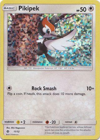 11, Colorless, Fighting[-20], Holofoil, Lightning[×2], McDonald's Promos: 2017 Collection, Promo Pikipek (11/12) [McDonald's Promos: 2017 Collection] - Trading Card World