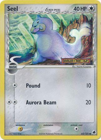 62, Colorless, Common, EX: Dragon Frontiers, Lightning[×2], Reverse Holofoil Seel (62/101) (Delta Species) (Stamped) [EX: Dragon Frontiers] - Trading Card World